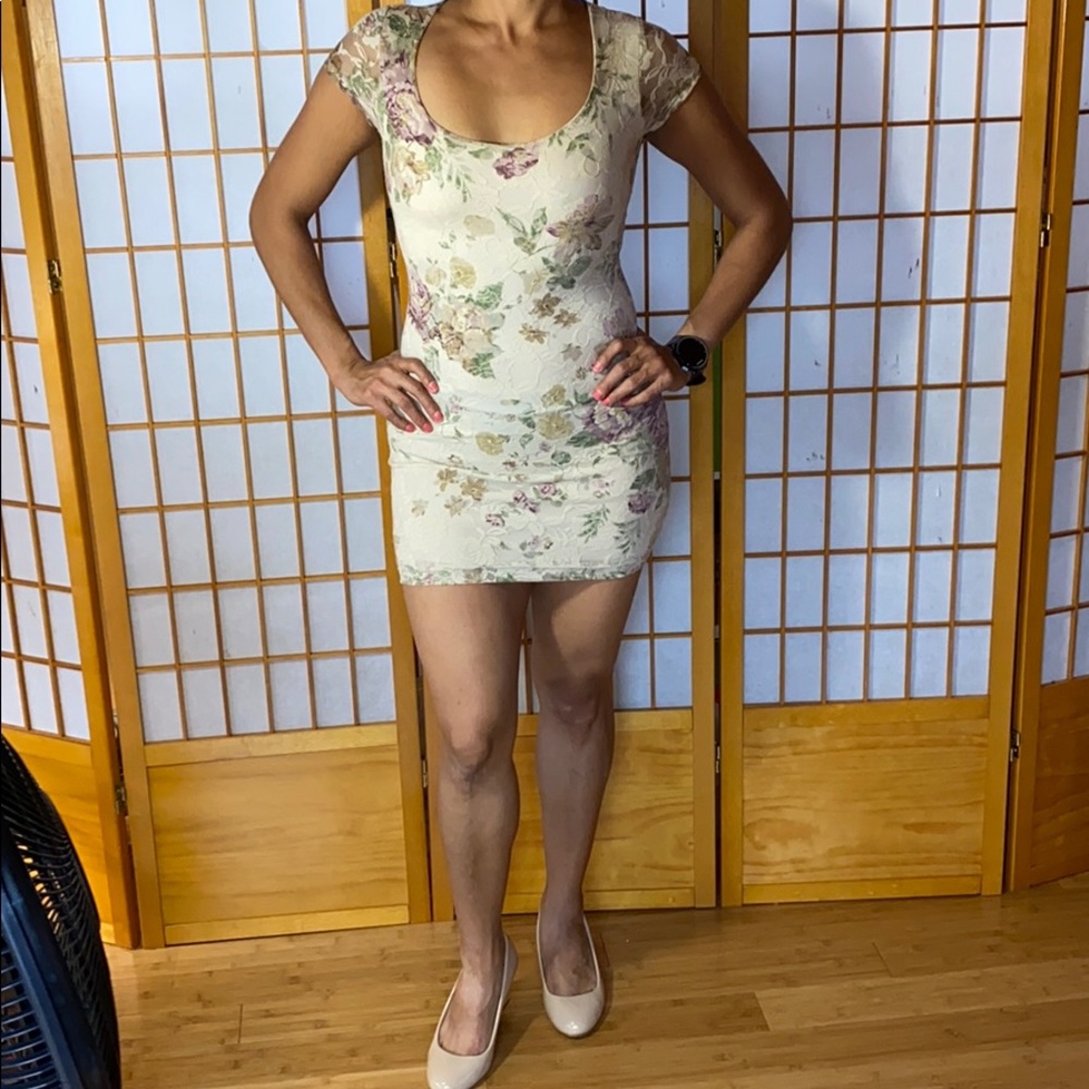 sexy floral dress